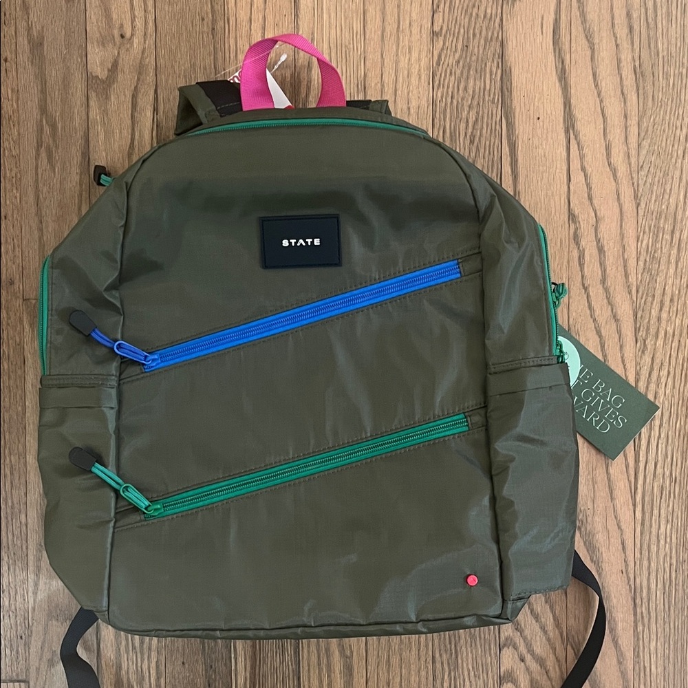 STATE Kane Kids Double Pocket Backpack
